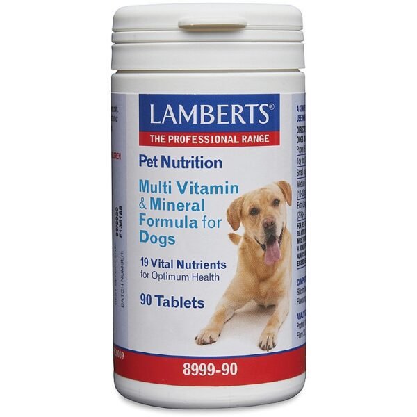 Lamberts Multi Vitamin and Mineral Formula for Dogs 90 tablets