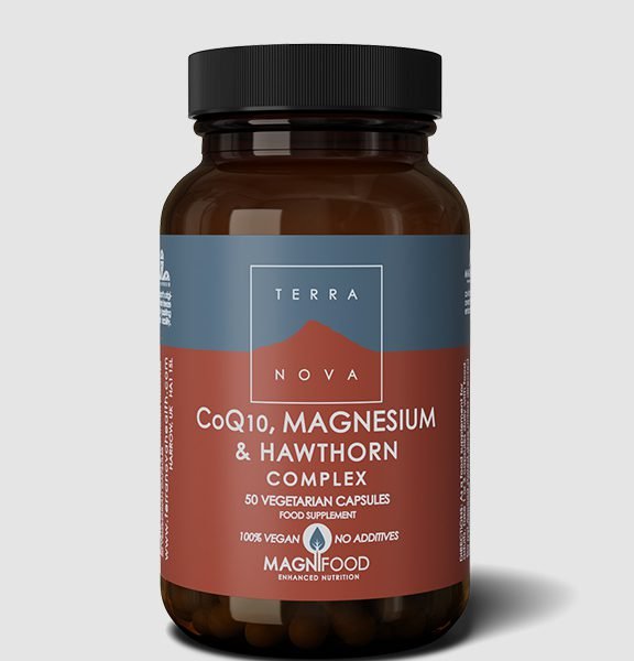 Terranova CoQ10, Magnesium & Hawthorn Complex 50 capsules