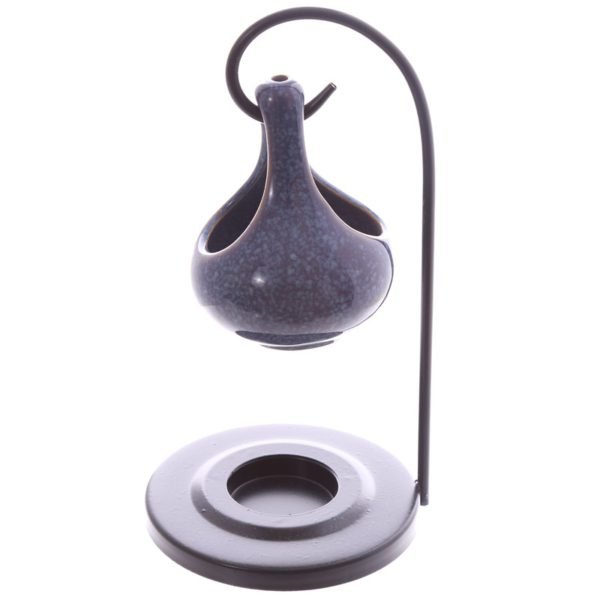 Teardrop oil burner, blue Amour Natural